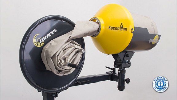 Heiße Schnecke: SpeedMan® Wheel Papiersystem  