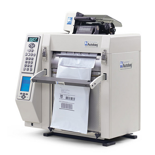 Autobag PS 125 OneStep beim Verarbeiten einer Versandtasche Autobag PS 125 OneStep beim Verarbeiten einer Versandtasche