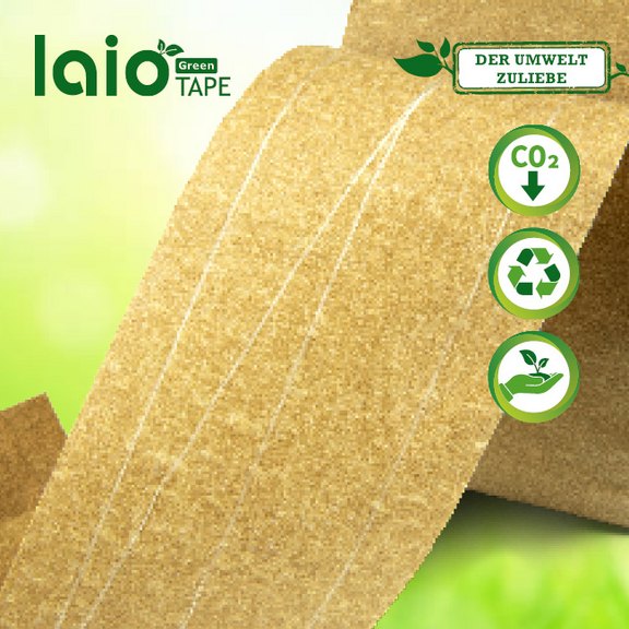 laio® GREEN TAPE 316 verstärkt mit 3 Längsfäden und 1 Sinusfaden