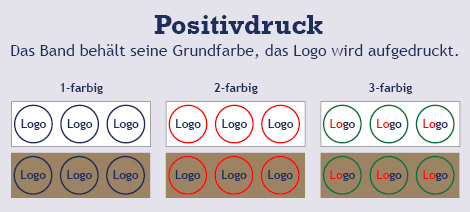 Farbigkeit Positivdruck